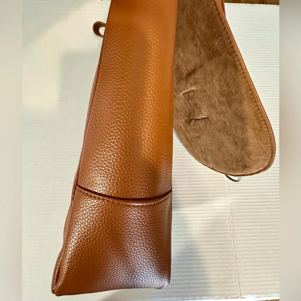 Primewear Vino‎ Two Bottle Leather Wine Tote Brown (NO Corkscrew Included) NWT